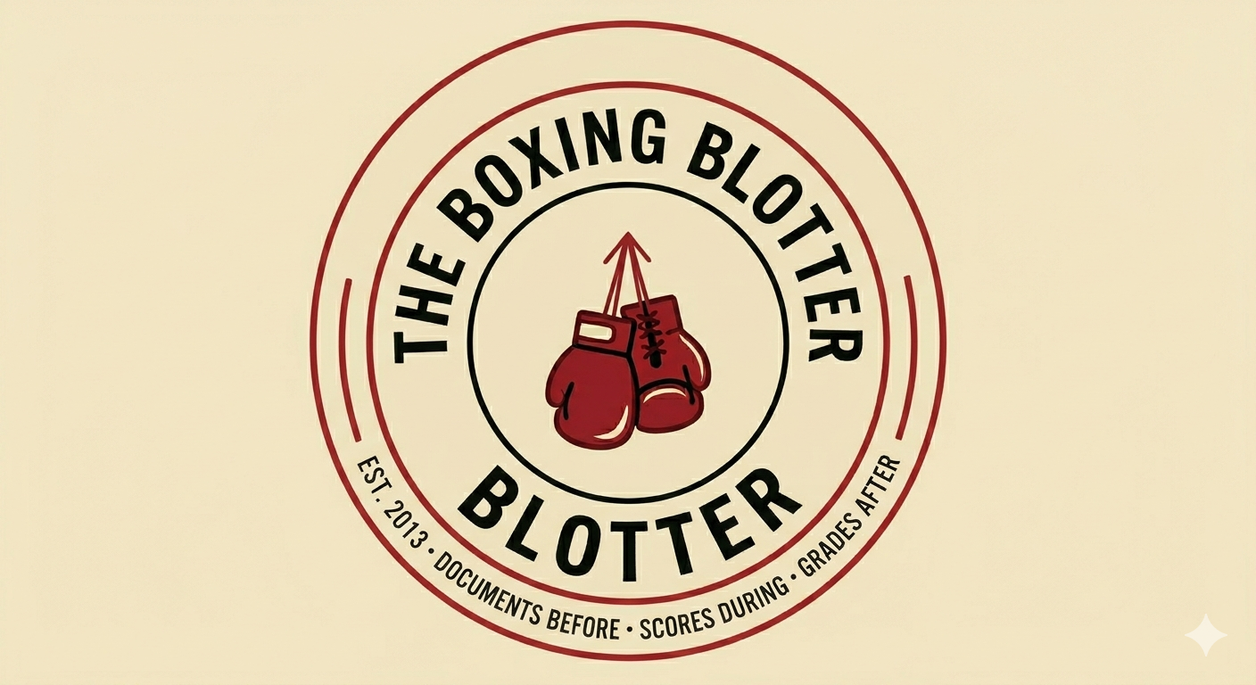 The Boxing Blotter